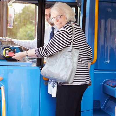 Staying mobile via public transport can help with social activities